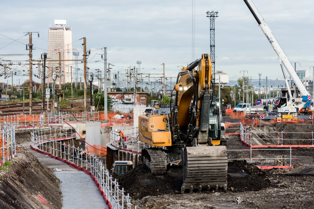 CDG Express - Chantier Saint Denis